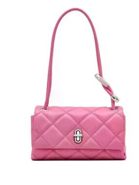 MARC JACOBS
Mini Quilted Dual Shoulder Bag - Pink